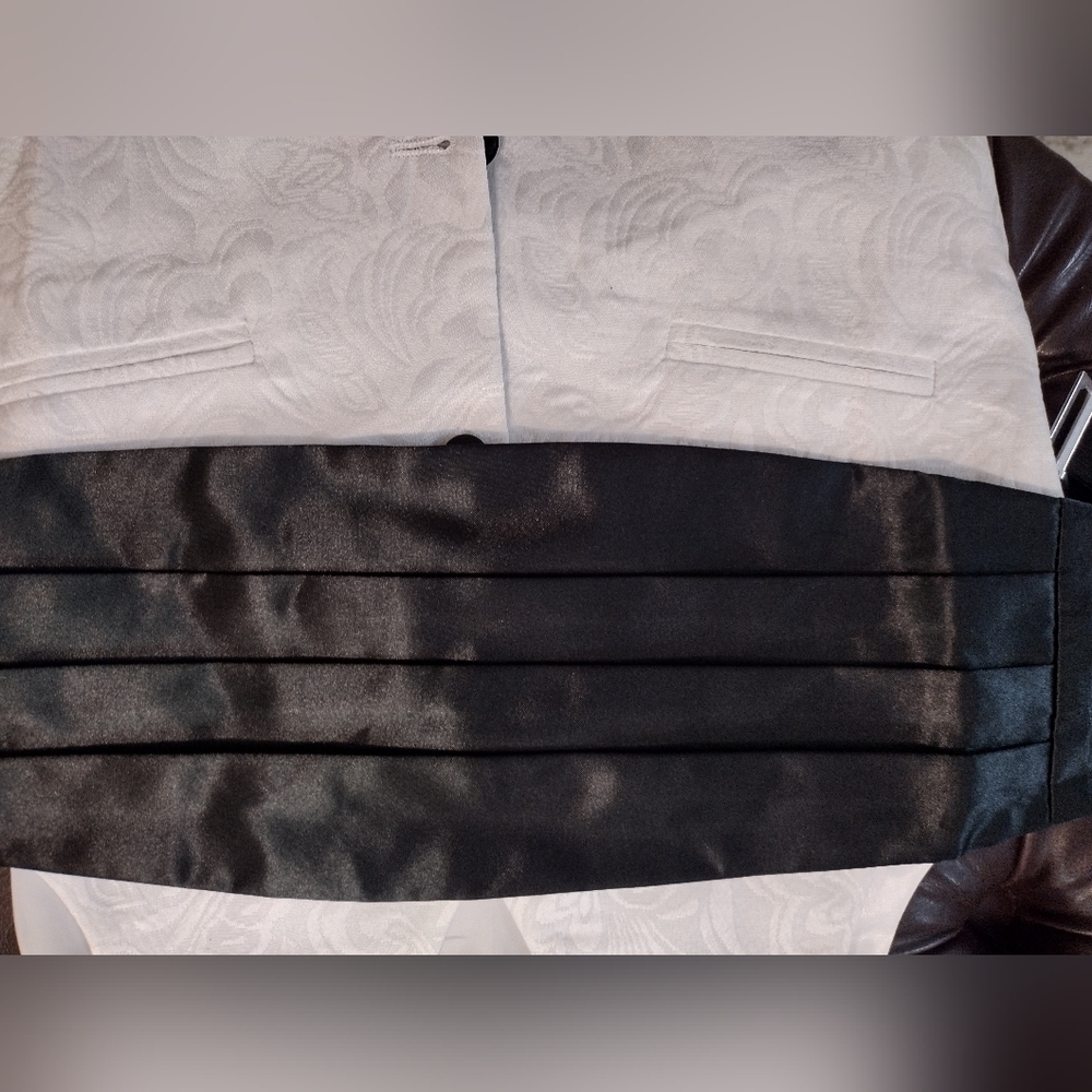 🎩 3/$20 NEW Black Cummerbund